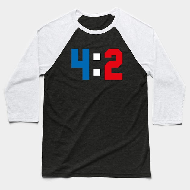 FRANCE 2018 Baseball T-Shirt by eyesblau